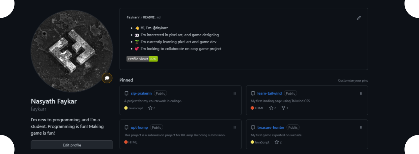 Github Profile 1